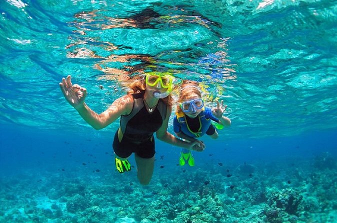 Family Snorkeling Adventure Punta Cana - Mimosas, fruit, and the onboard refreshments