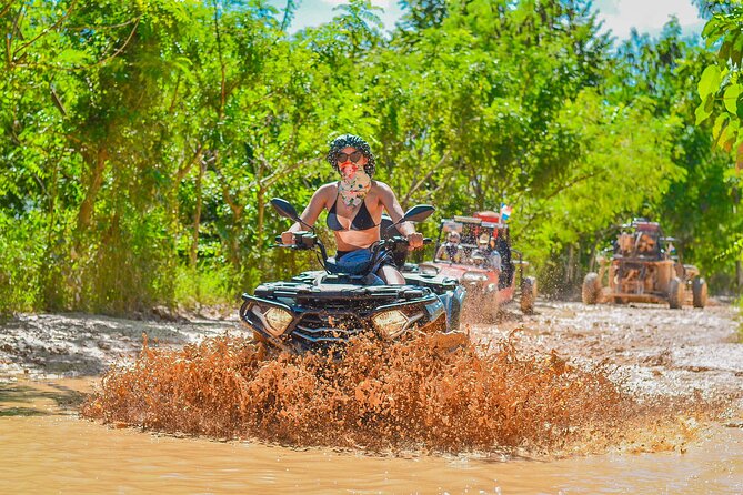 Faster ATV 4x4 Punta Cana - Pickup and the start of the rural route