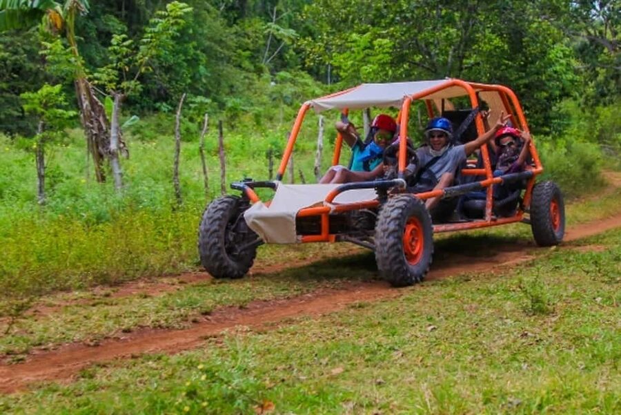 Flintstones Buggy, Cave and Adventure in Bavaro - Leaving Bavaro behind in an open-air buggy