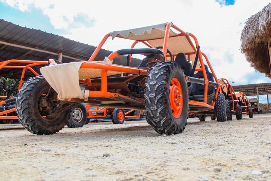 Flintstones Buggy, Cave and Adventure in Bavaro - Fantasy Cave, where the ground stays naturally rough