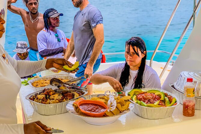 Float & Feast Private Party Cruise with Premium Buffet & Open Bar - What the catamaran offers on the water