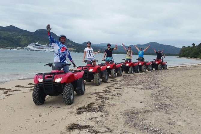 Four Wheels Drive/ATV'S Tour - Leaving Amber Cove and Taino Bay behind