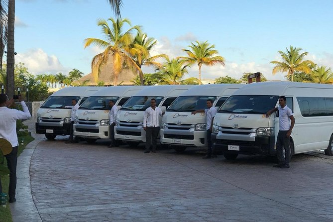 From and to Punta Cana airport(PUJ)<=>All places and hotels in Bávaro Punta Cana - What this Punta Cana transfer actually provides