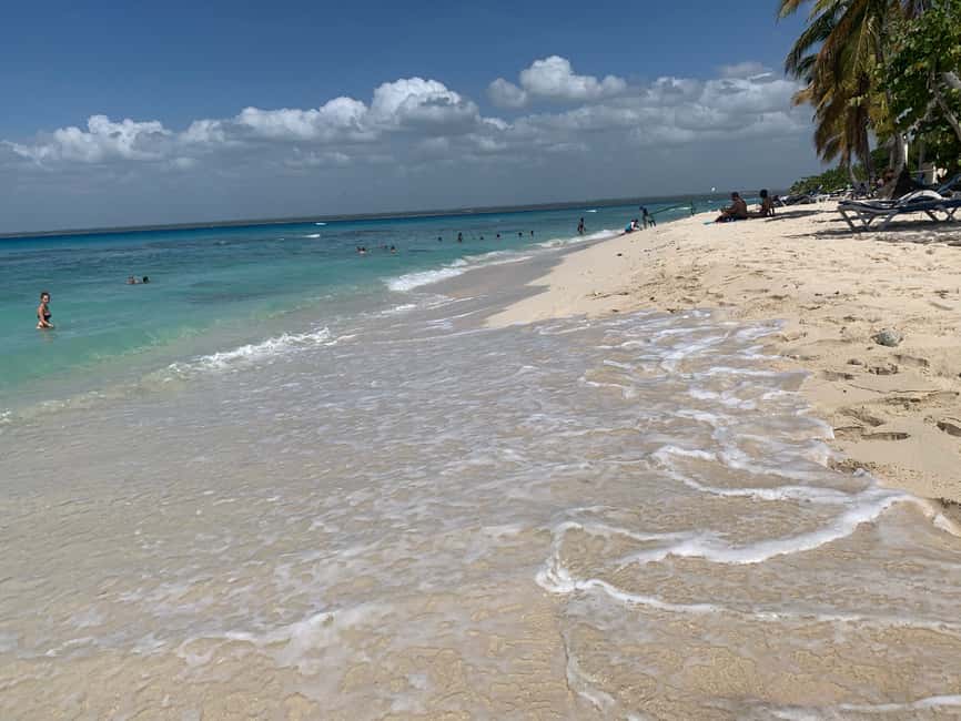 From Punta Cana: Catalina Island Swim, Sail & Snorkel - The morning transfer from Punta Cana