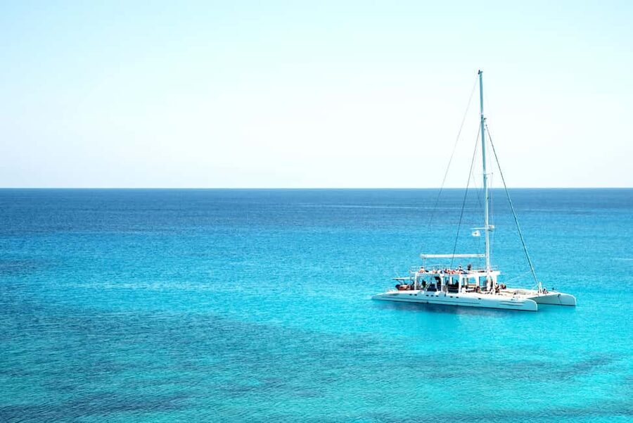 From Punta Cana: Catamaran Tour to Saona Island with Open Bar and Buffet - The natural pool stop and its starfish