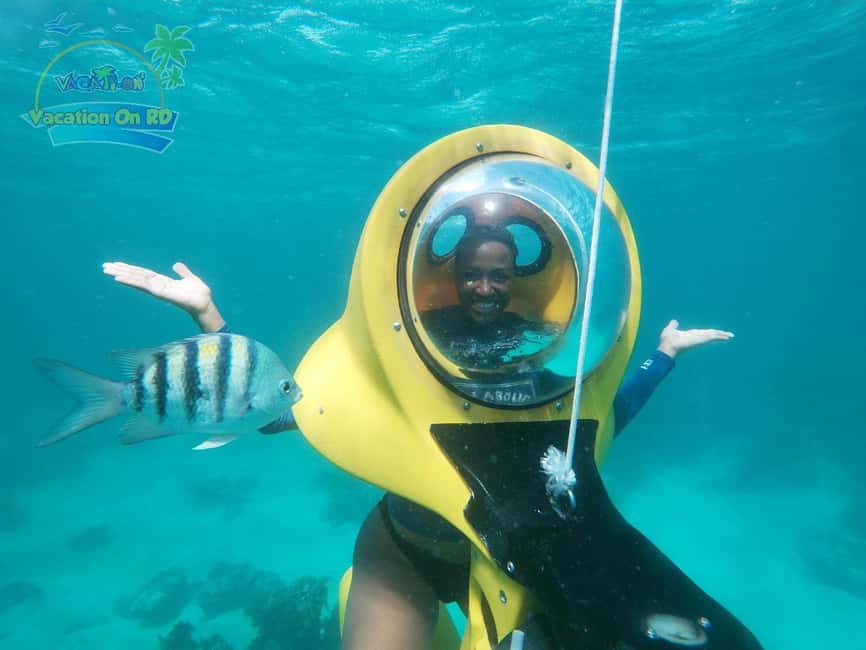 From Punta Cana: ScubaDoo, Snorkel & Glass Bottom Boat Tour - What to bring and what to expect from the staff