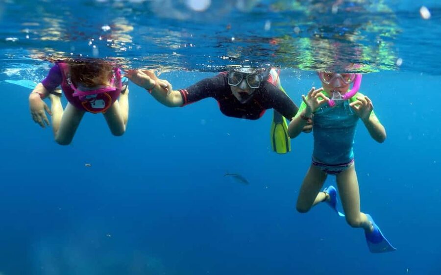 From Punta Cana: Small Group Catalina Island Snorkeling Tour - Boarding the 45-foot boat