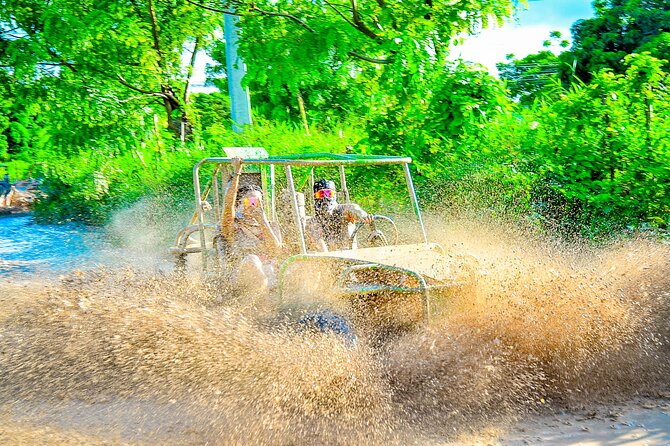 Full Day Adventure Buggy Ride and Party Boat - Three hours aboard the Playa Los Corales catamaran