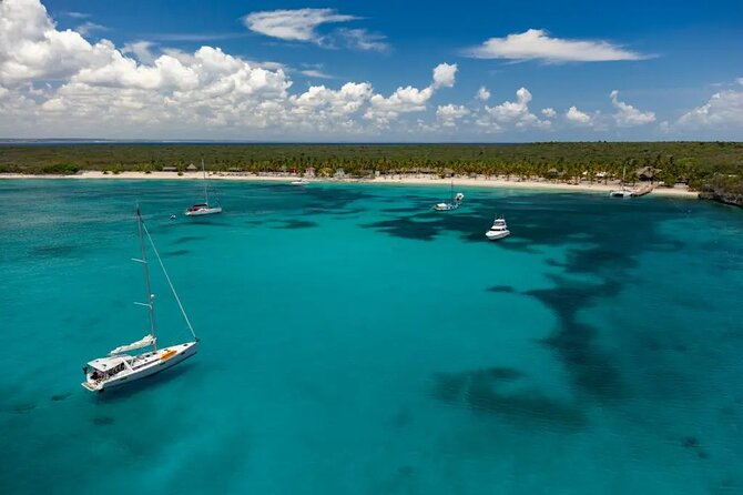 Full-day at Catalina Island from Santo Domingo with optional snorkeling included - The coral wall snorkeling stop