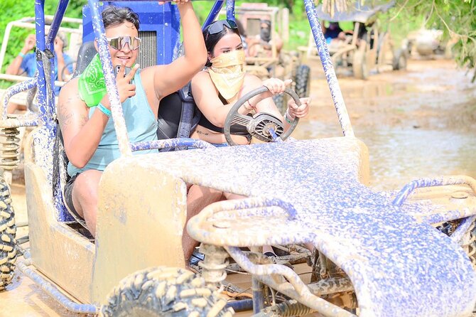 Full-day Buggy & Party Boat tour: snorkel, open bar, cave pool - What the $105 price really covers