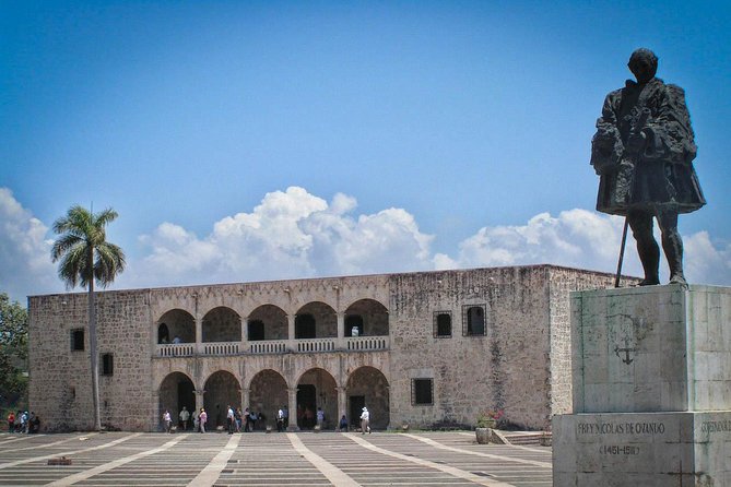 The Alcázar de Colón above the colonial city of Santo Domingo