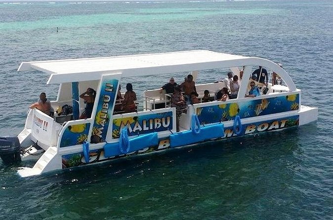 Glass Bottom Boat in Punta Cana - Snorkeling and the natural pool