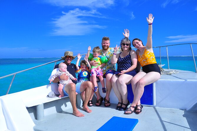 Glass-bottom boat tour to Punta Cana - Caribesunadventures and the dolphin stop