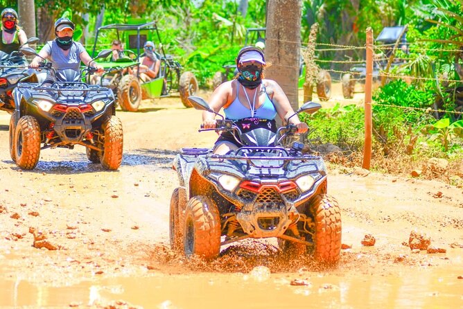 Guided Tour in Four Wheels (ATV) by Macao Beach, Taíno Cave and Typical House - Key points at a glance