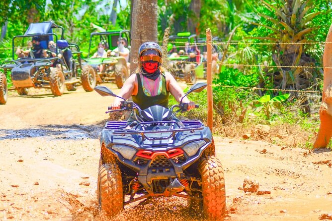 Guided Tour in Four Wheels (ATV) by Macao Beach, Taíno Cave and Typical House - What the $57 price really covers