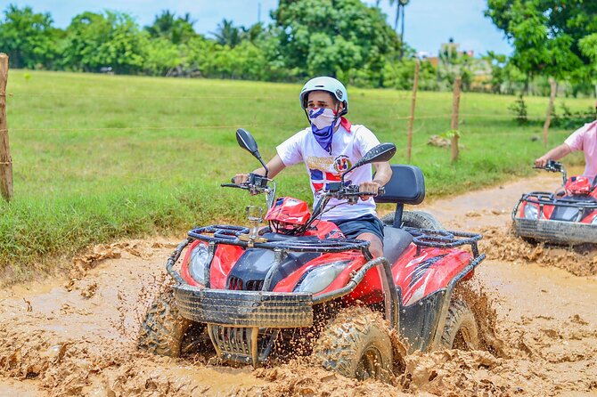 Half Day Adventure 4X4, ATV, Visit Macao Beach and a River cave - What the Punta Cana ATV route is really like