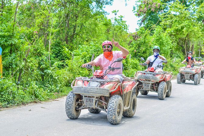 Half Day Adventure 4X4, ATV, Visit Macao Beach and a River cave - Riding the back roads at moderate speed