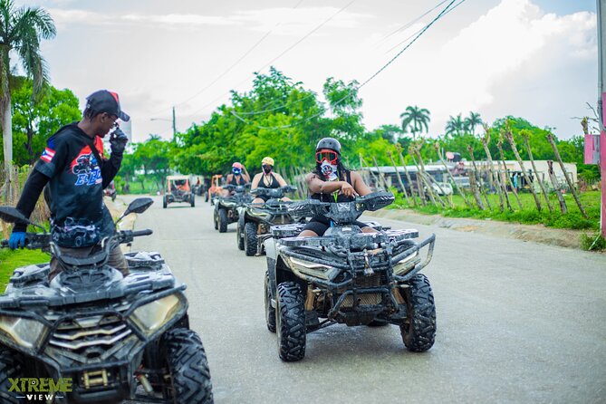 Half Day Adventure 4X4, ATV, Visit Macao Beach and a River cave - Swimming inside the 5-meter Taino cave