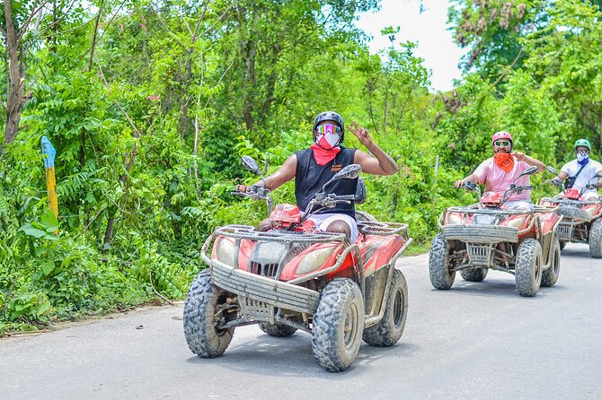 Half Day Adventure 4X4, ATV, Visit Macao Beach and a River cave - Returning through the countryside