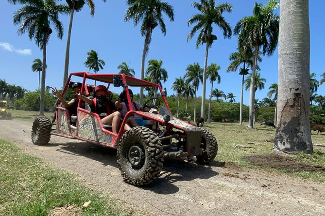 Half-Day Buggy Guided Adventure for Amber Cove and Taino Bay - The beach stop is a rinse, not a resort day
