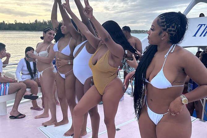 Half-Day Tour with Punta Cana Beach Boat Party - A four-hour boat party with a natural-pool stop