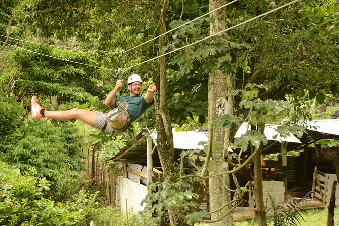 Half-day Zip Lining in Punta Cana - Plantation and tobacco factory visits