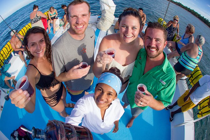 Happy Hour Sailing Cruise from Punta Cana - Cruising the Punta Cana coastline by catamaran
