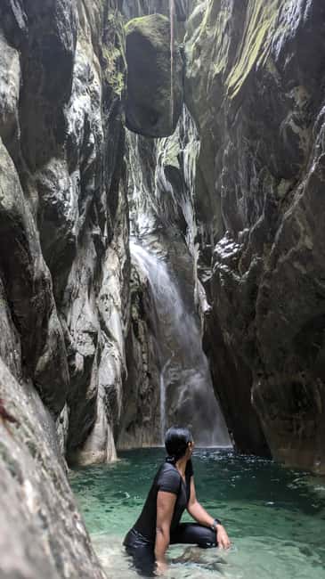 Hiking Tabernacle Thundering Waterfall - Reaching the 27-meter Tabernacle Waterfall