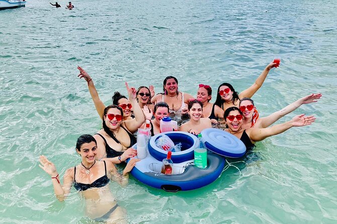 Hip hop party boat cruise & Snorkel: Wonderful time in Punta Cana - Shallow water, sand, and the social heart of the trip