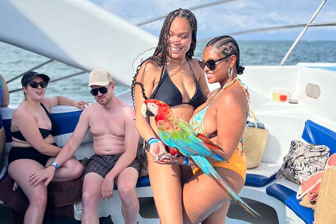 Hip Hop Party Boat with Snorkeling Punta Cana - First Stop: Snorkeling Near Playa Bibijagua