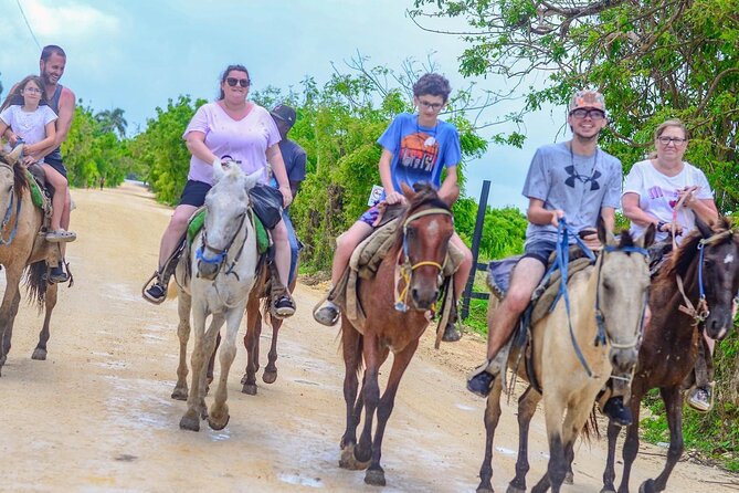 HORSEBACK - RIDE Through Punta Cana - Reaching Macao Beach on horseback