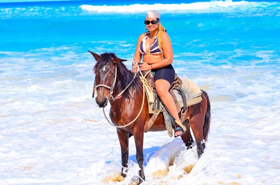 Horseback Riding at Macao Beach and River with Transfers - A short shopping stop before returning to Punta Cana