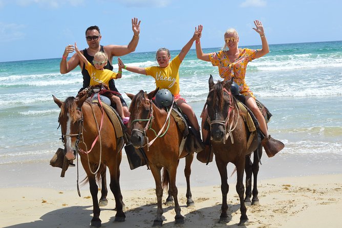 Horseback Riding Tour Adventure on the Beach - Leaving the resort for northern Punta Cana