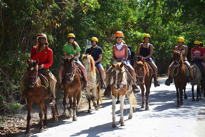 Horseback Riding Tour on the Beaches of Punta Cana - Learning to handle the horses