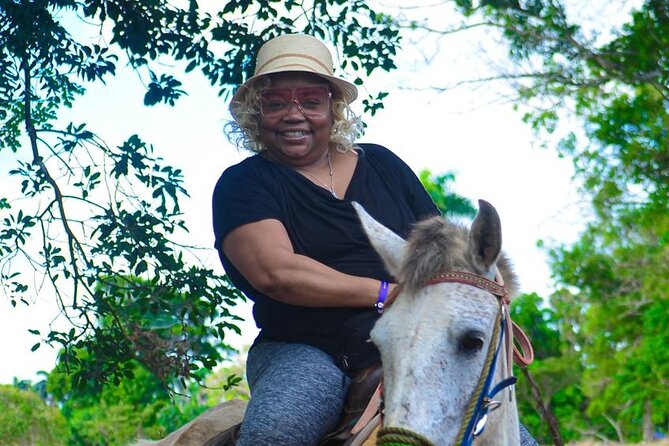 HorseBack Rinding to Macao Beach - Reaching the white sand at Macao