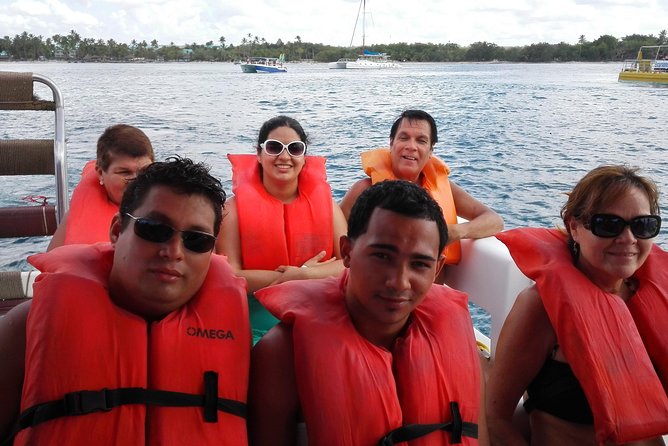 Isla Saona El Paraiso del Caribe - The catamaran ride back to Bayahibe