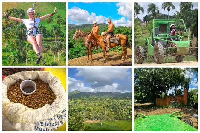 Jungle Buggies + Zilplining + Horseback Ride + Countryside + Macao Beach - Key points to know before booking