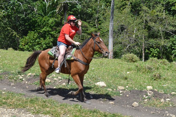 Mega Extreme Adventure: Horseback Riding, Ziplining and more - Horseback riding is a shorter, simpler farm activity