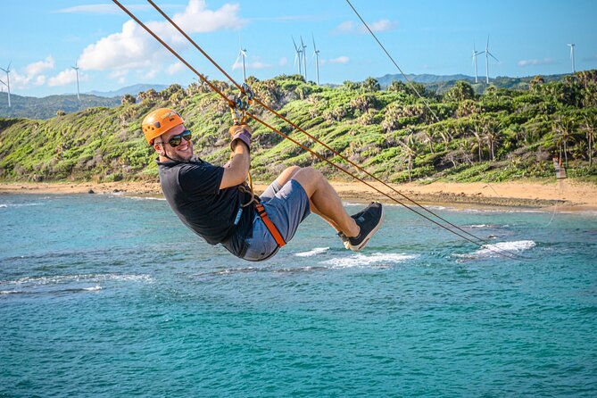 Ocean Zipline Adventure in Puerto Plata at Coconut Cove Beach - How the two-hour visit works