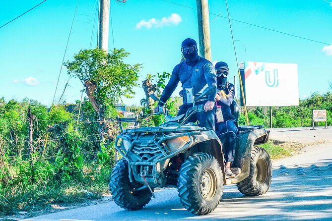 Outside Tour in Boogie and ATV in Punta Cana - The clear-water cave adds a cool break