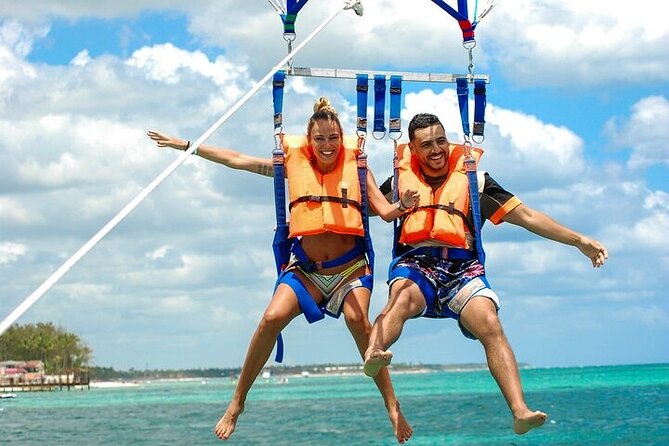 Parasailing in Punta Cana with Stunning Ocean Views - Rising above Punta Cana’s turquoise coast