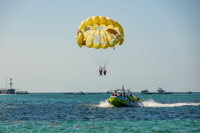 Parasailing Yacht Experience in Punta Cana - Safety briefing, harnesses, and the flight itself