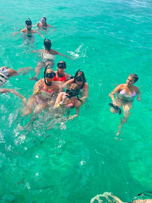 Party Boat and Snorkelling in Punta Cana - Snorkeling stops with a choice of how active to be