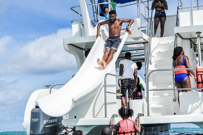 Party Boat Catamaran with Snorkeling from Punta Cana - Snorkeling among tropical fish