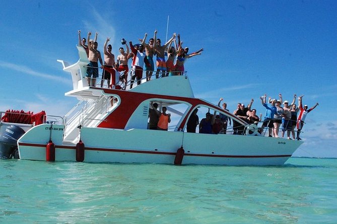 Party Boat Cruise from Punta Cana - The natural pool and floating sandbar