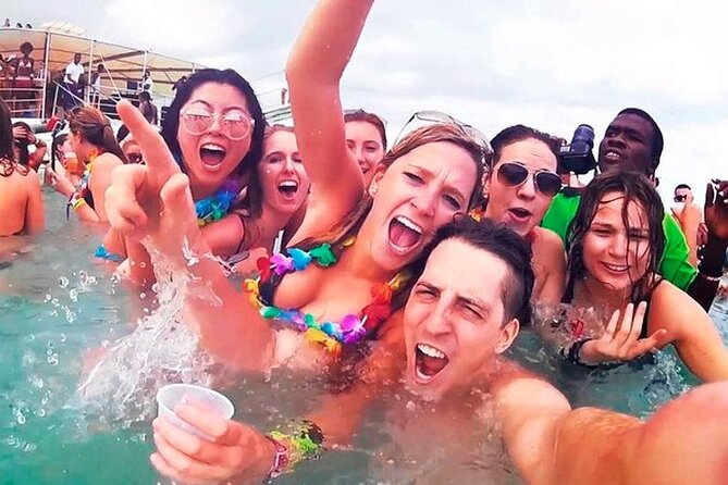 Party Boat in Punta Cana with Drinks and Transportation Included - The dolphin stop lasts about 15 minutes
