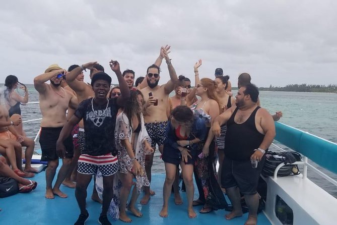 Party Boat Punta Cana - Snorkeling at the reef stop