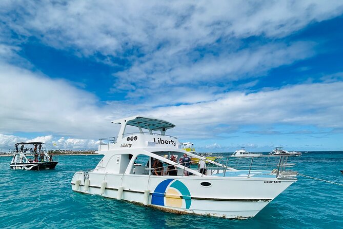 Party Boat Punta Cana Public or Private and Open Bar - Music, dancing, and the Coffee’s Tours team