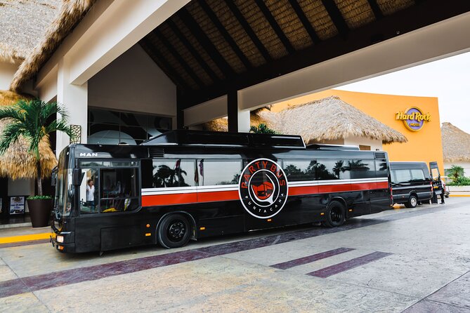 Party Bus Rental - Meeting in Downtown Punta Cana