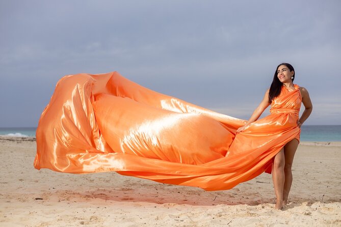 Photography with Flying Dresses in Punta Cana and more… - The beauty studio comes before the beach